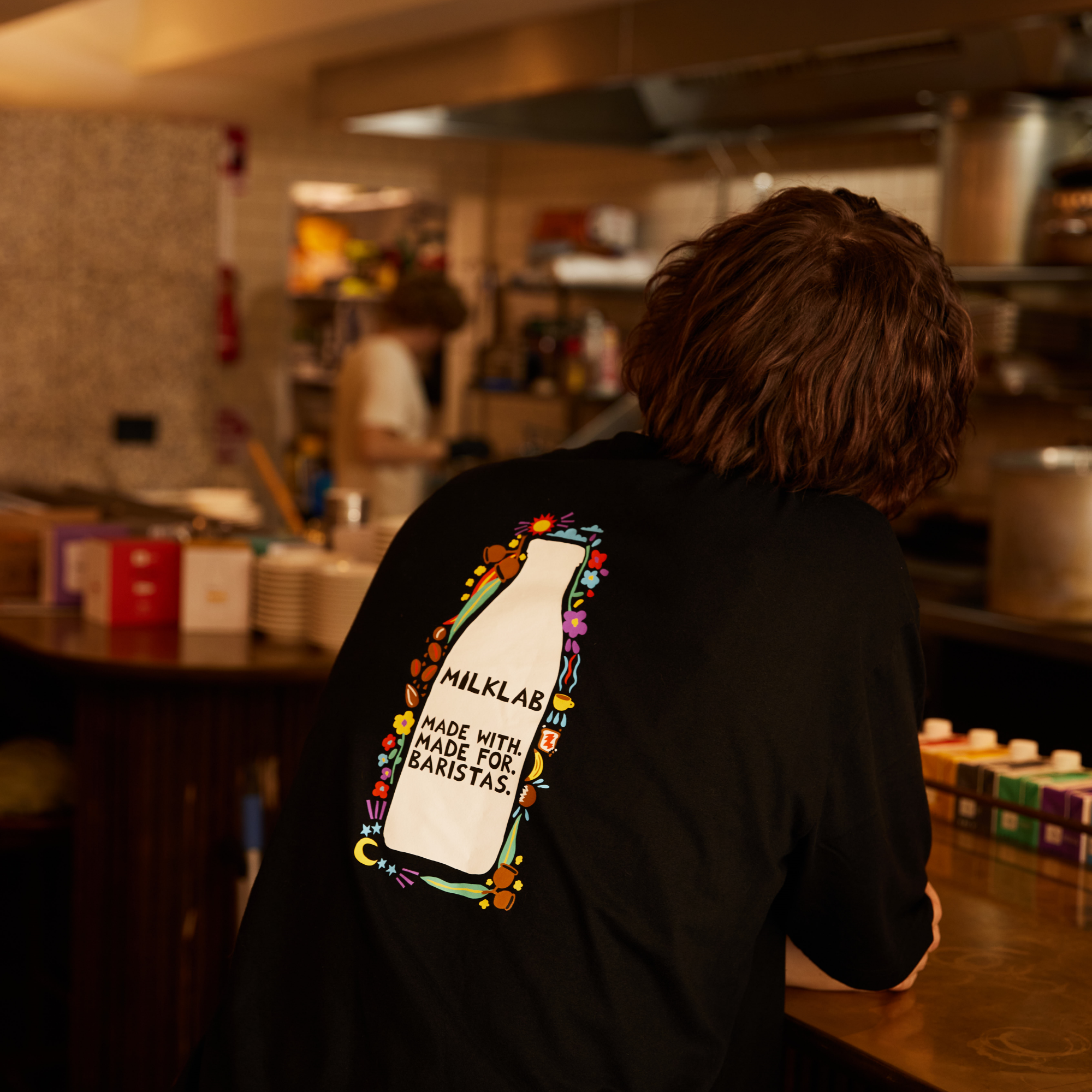 Made for Baristas: Milk Bottle Tee
