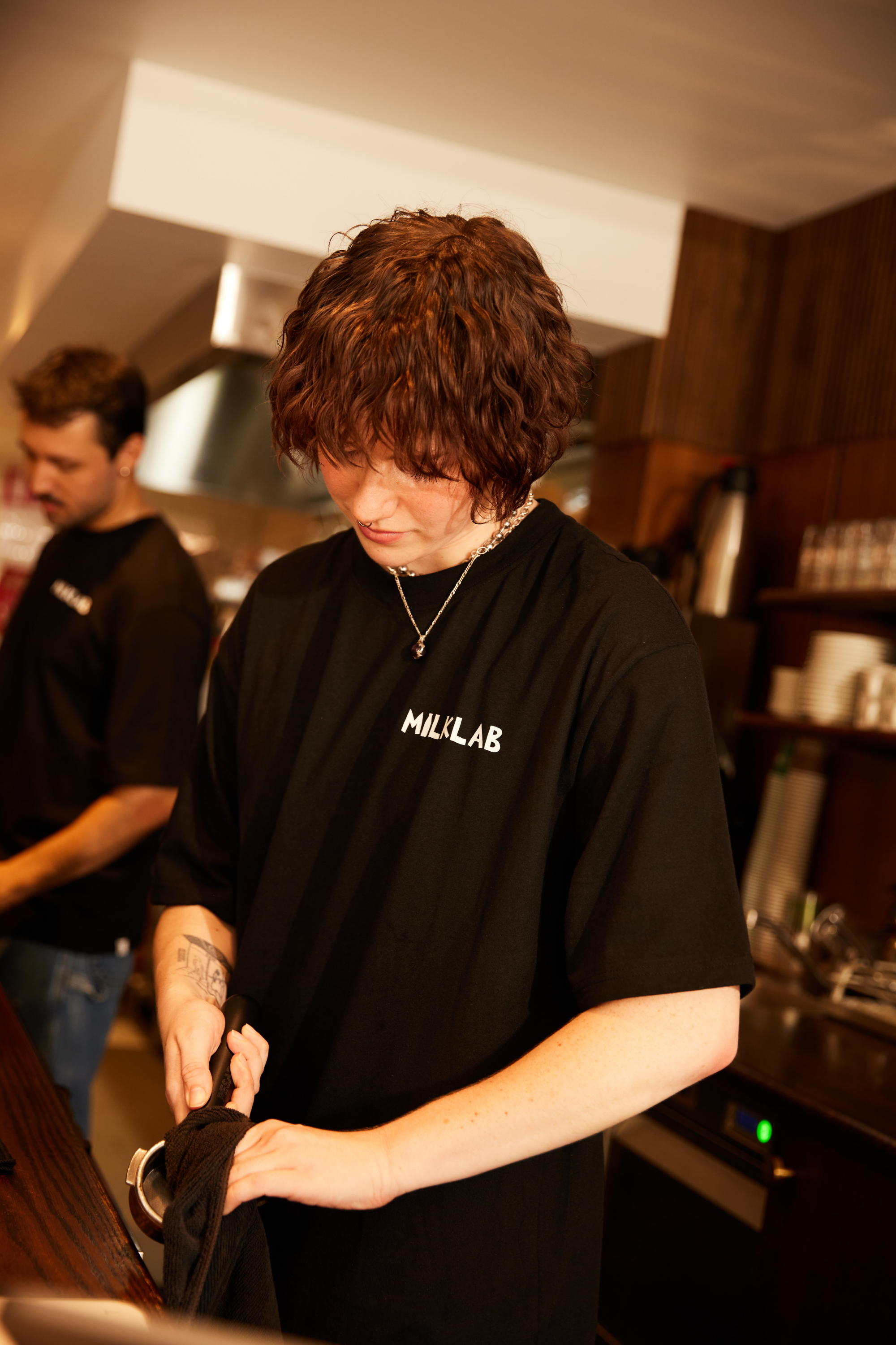Made for Baristas: Milk Bottle Tee