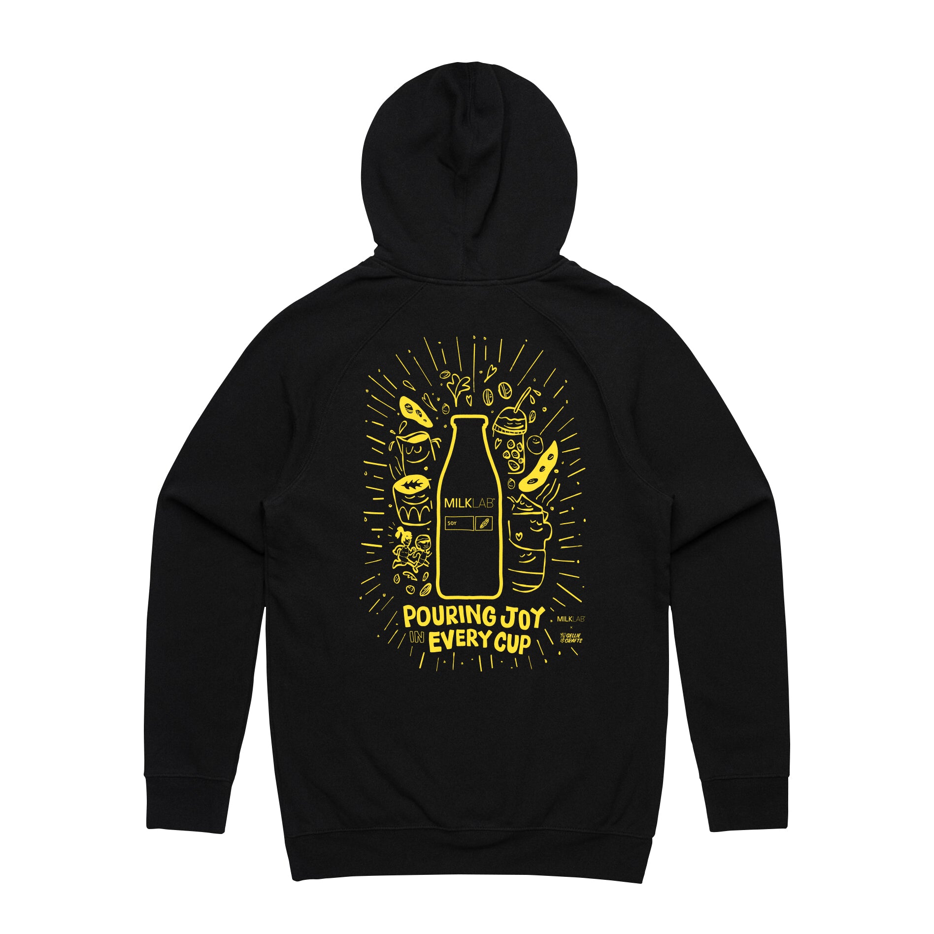 MILKLAB Black Joys of Soy Hoodie