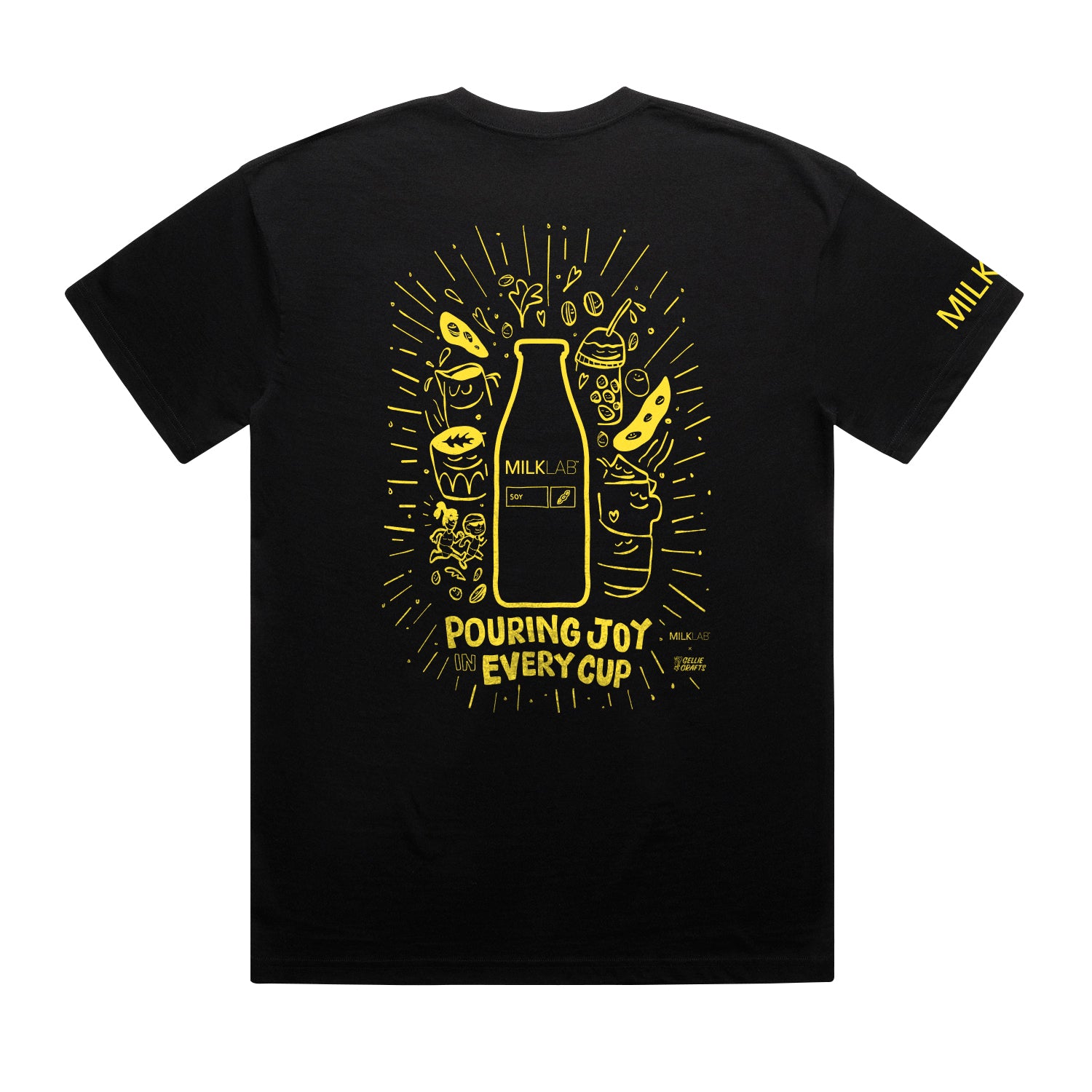 MILKLAB Black Joys of Soy Tshirt