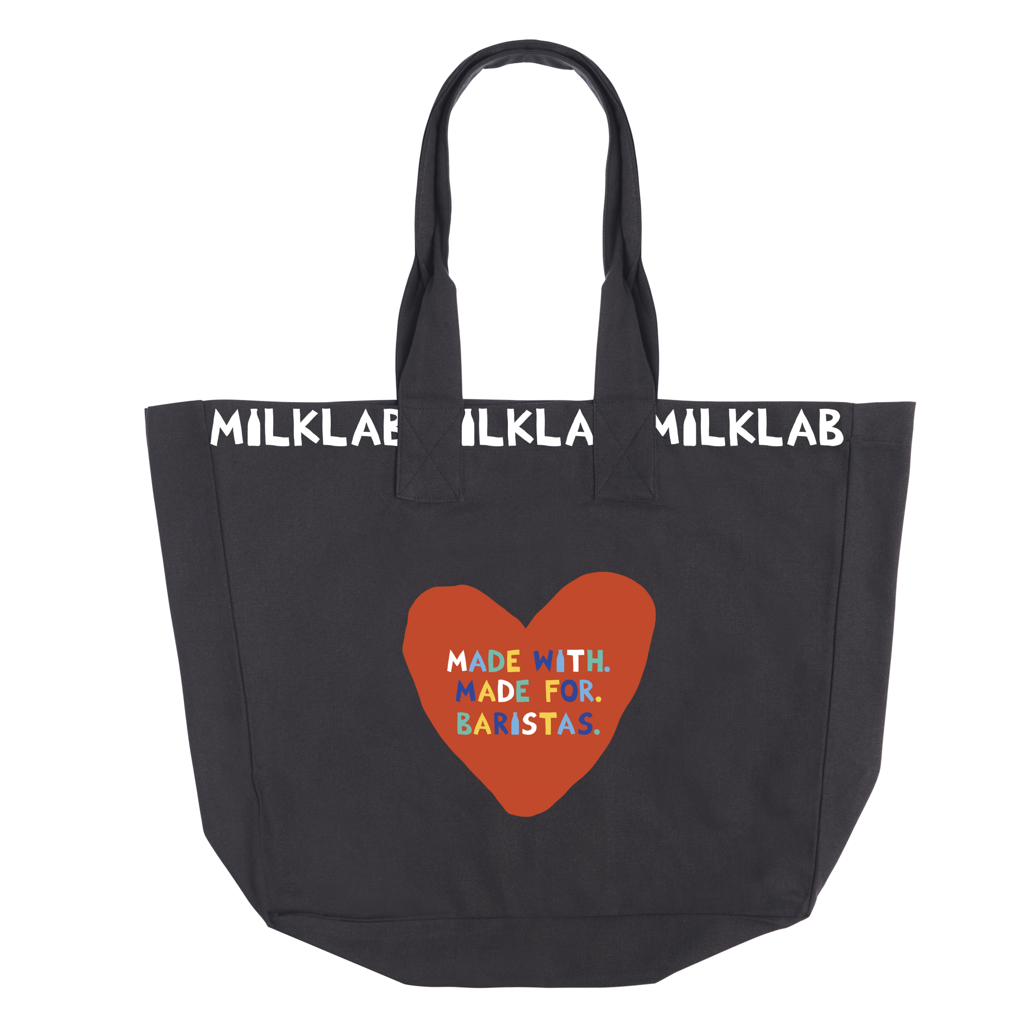 Made for Baristas: Heart Tote Bag