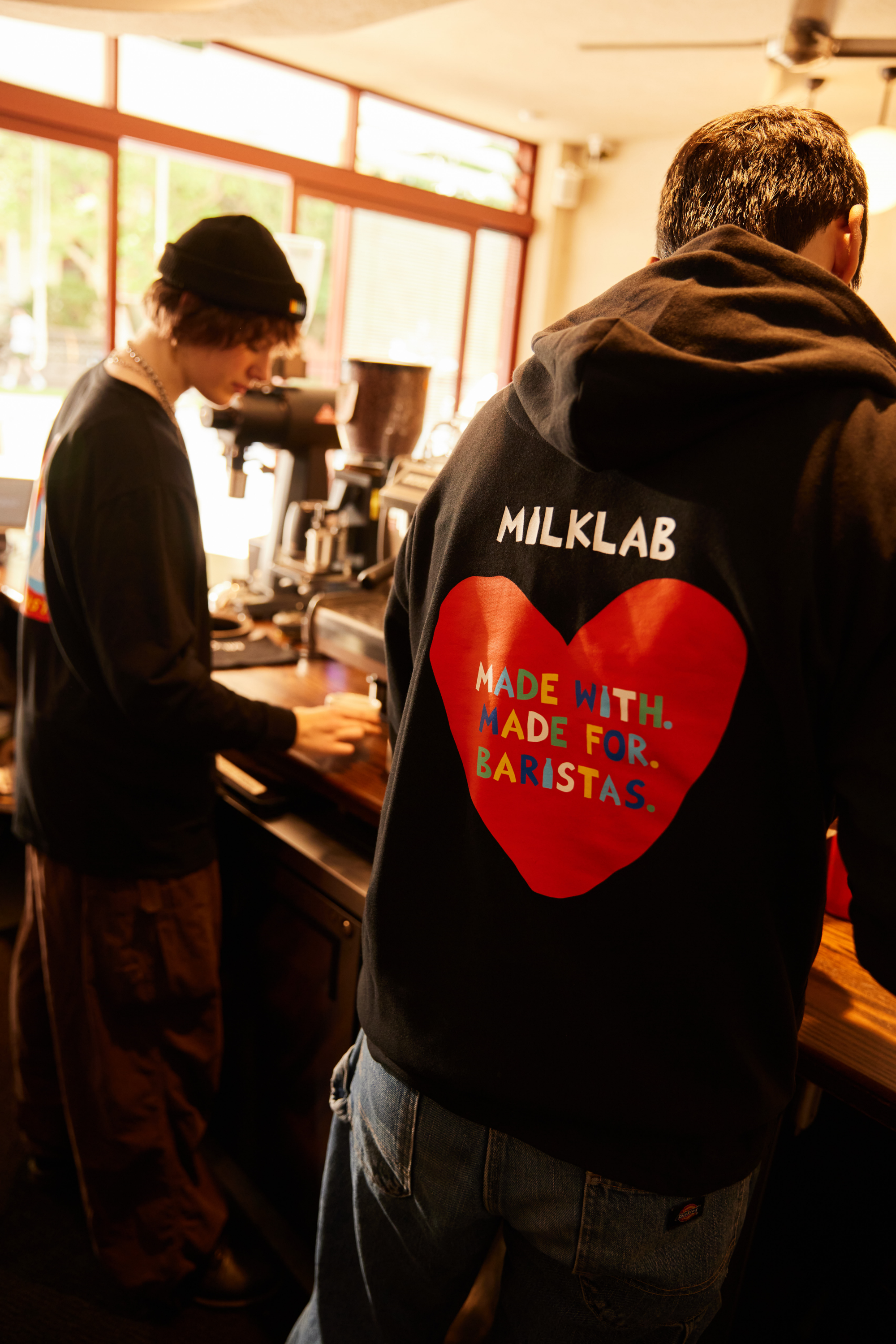 Made for Baristas: Heart Hoodie
